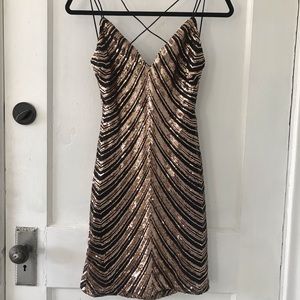 NWOT Sequin Mini Dress